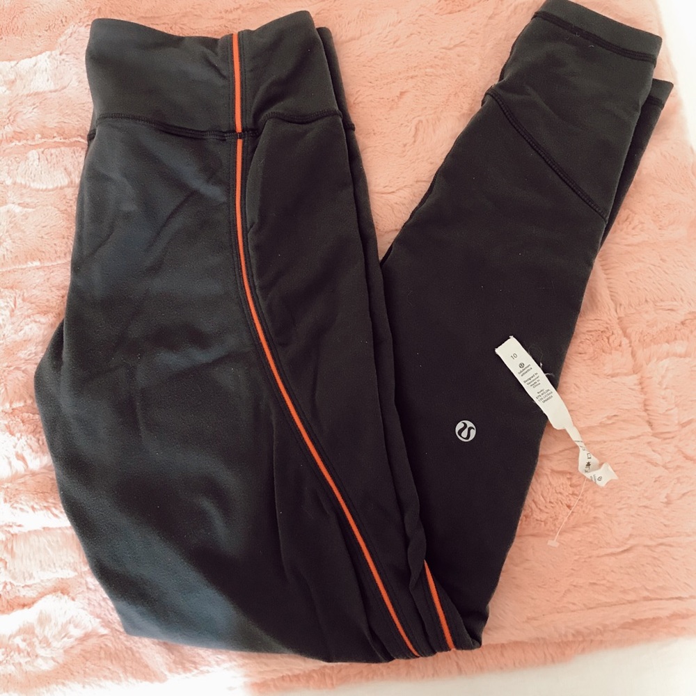 grey full length lulu leggings